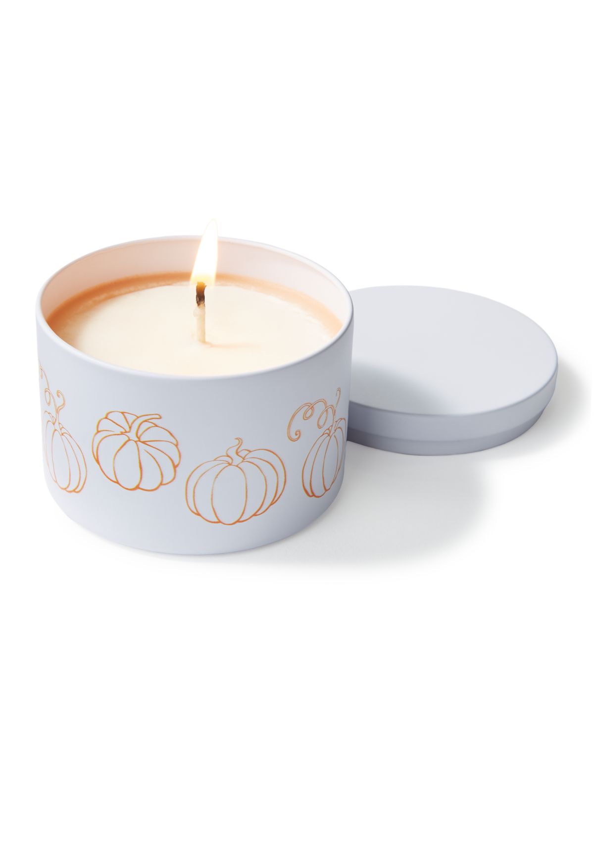 Salted Maple Pumpkin Scented Tin Candle