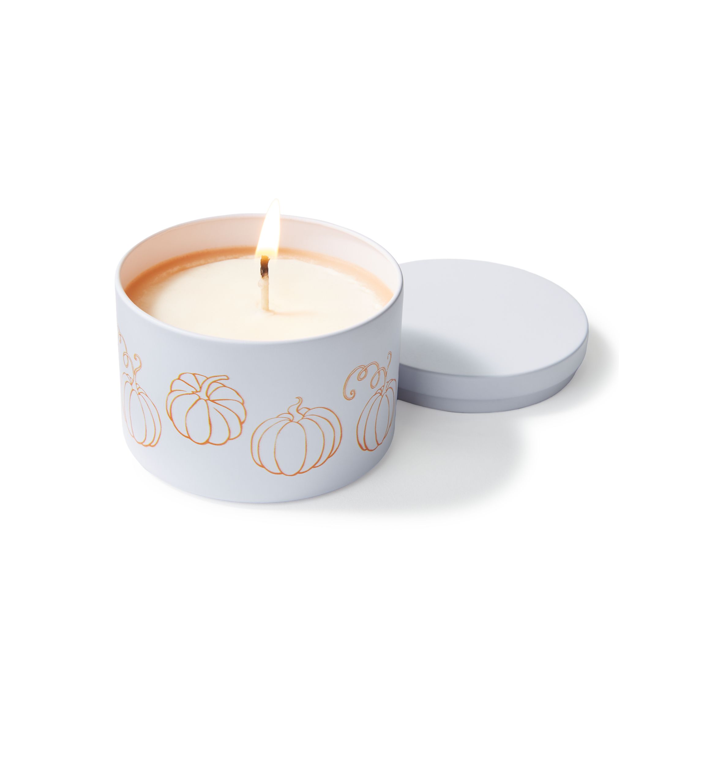 Salted Maple Pumpkin Scented Tin Candle