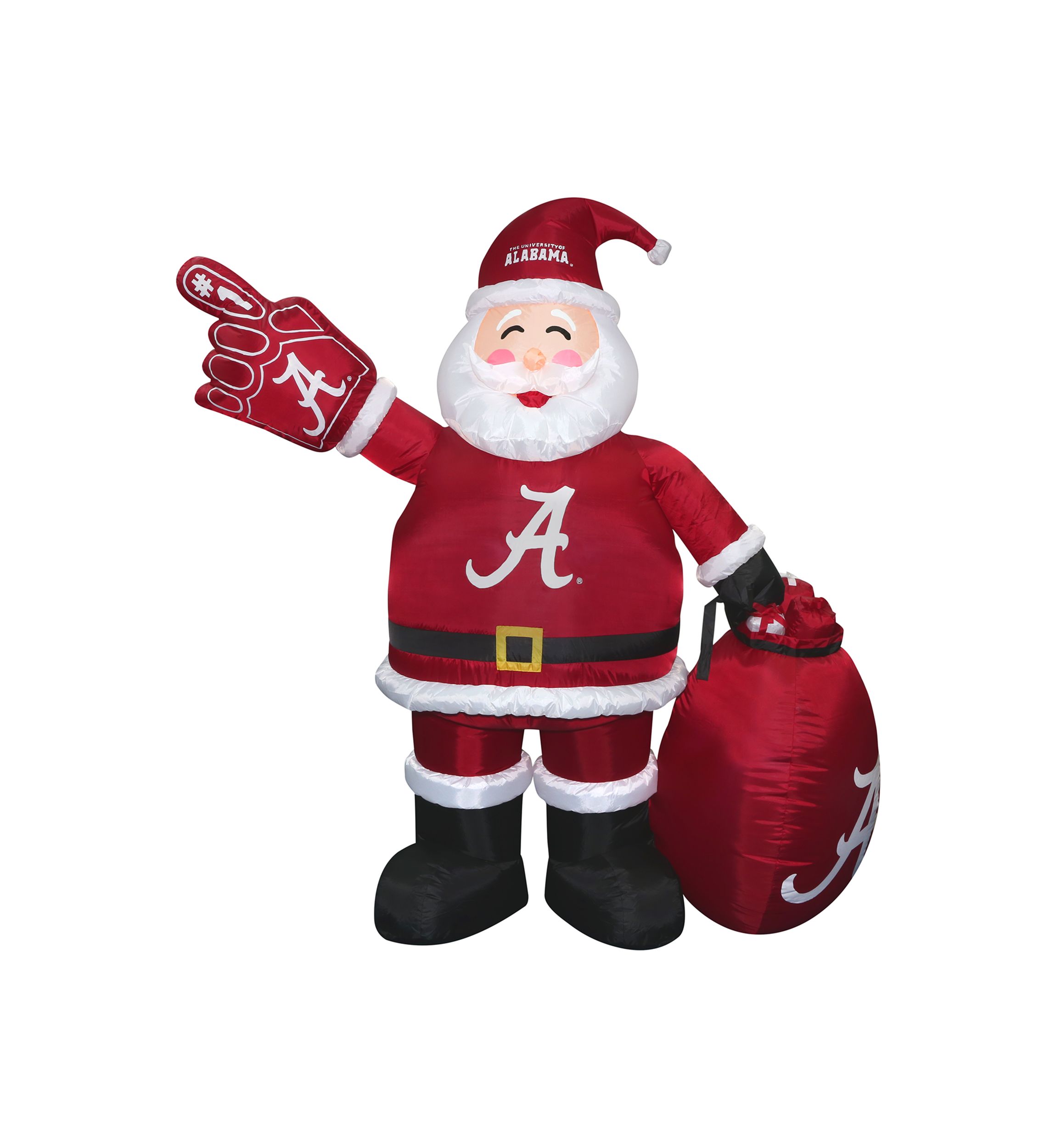 NCAA Alabama Crimson Tide Inflatable Santa
