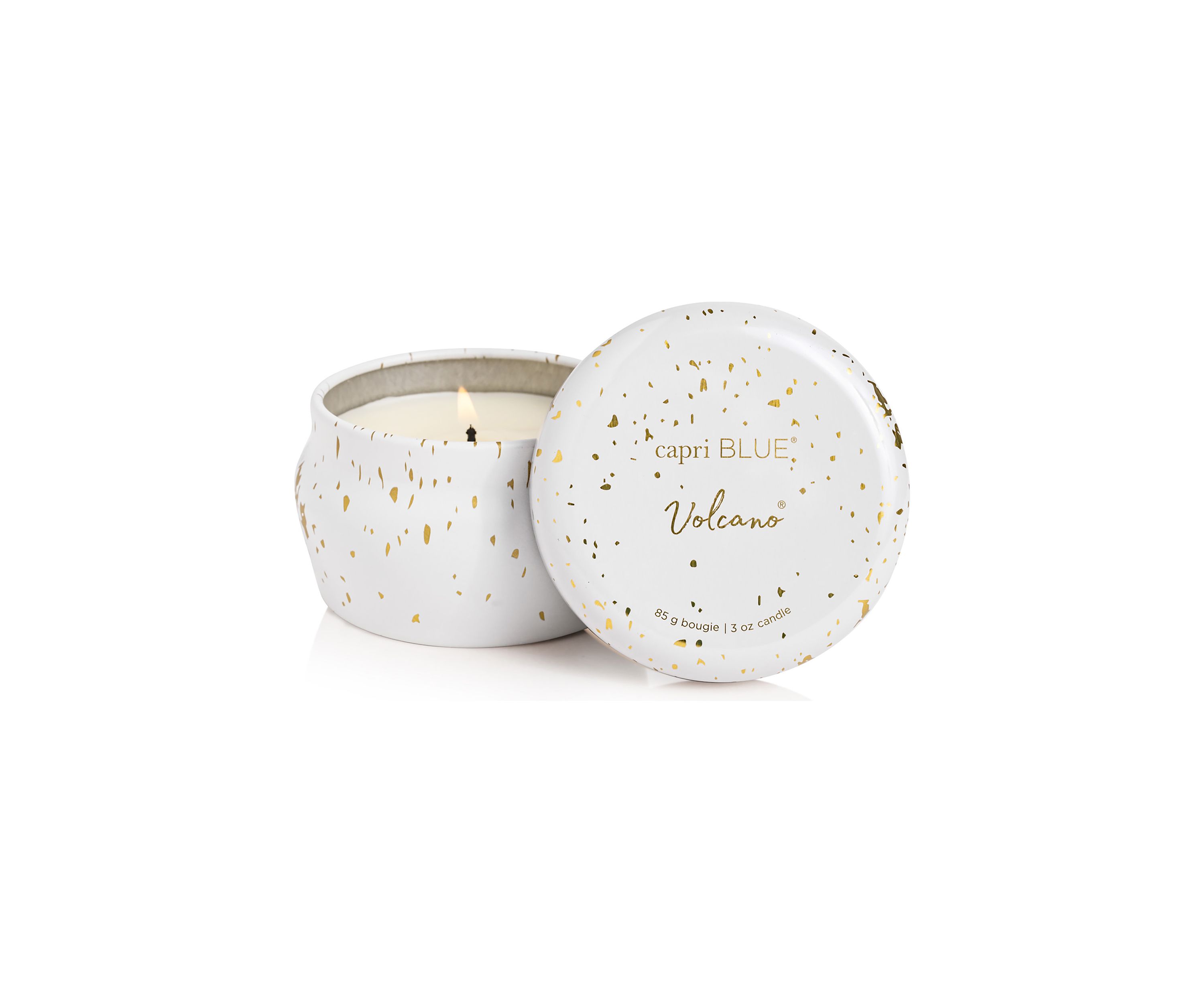 Glimmer Mini Tin Volcano Candle - 3  Ounce