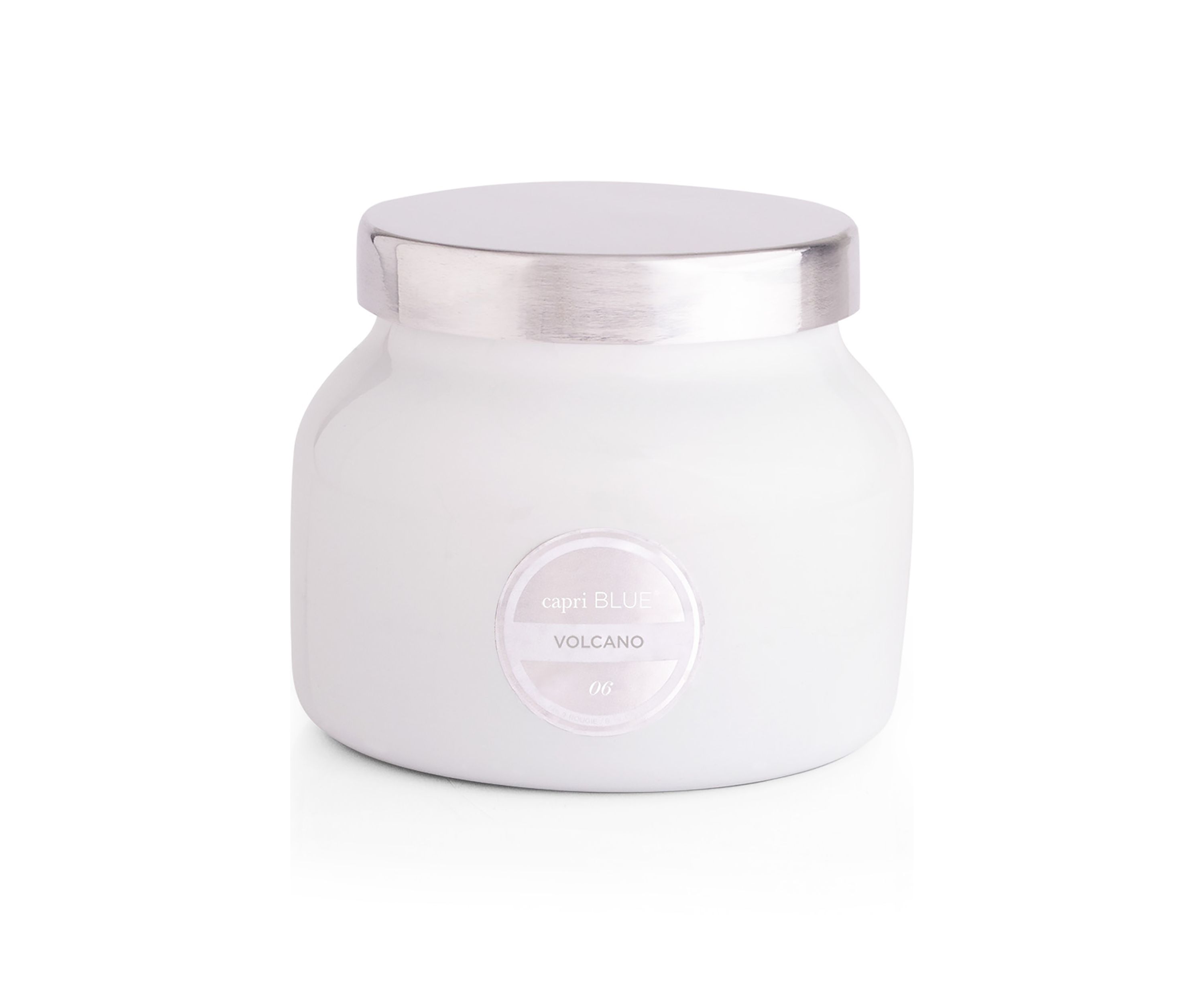 Volcano White Petite Jar, 8 Ounce Candle