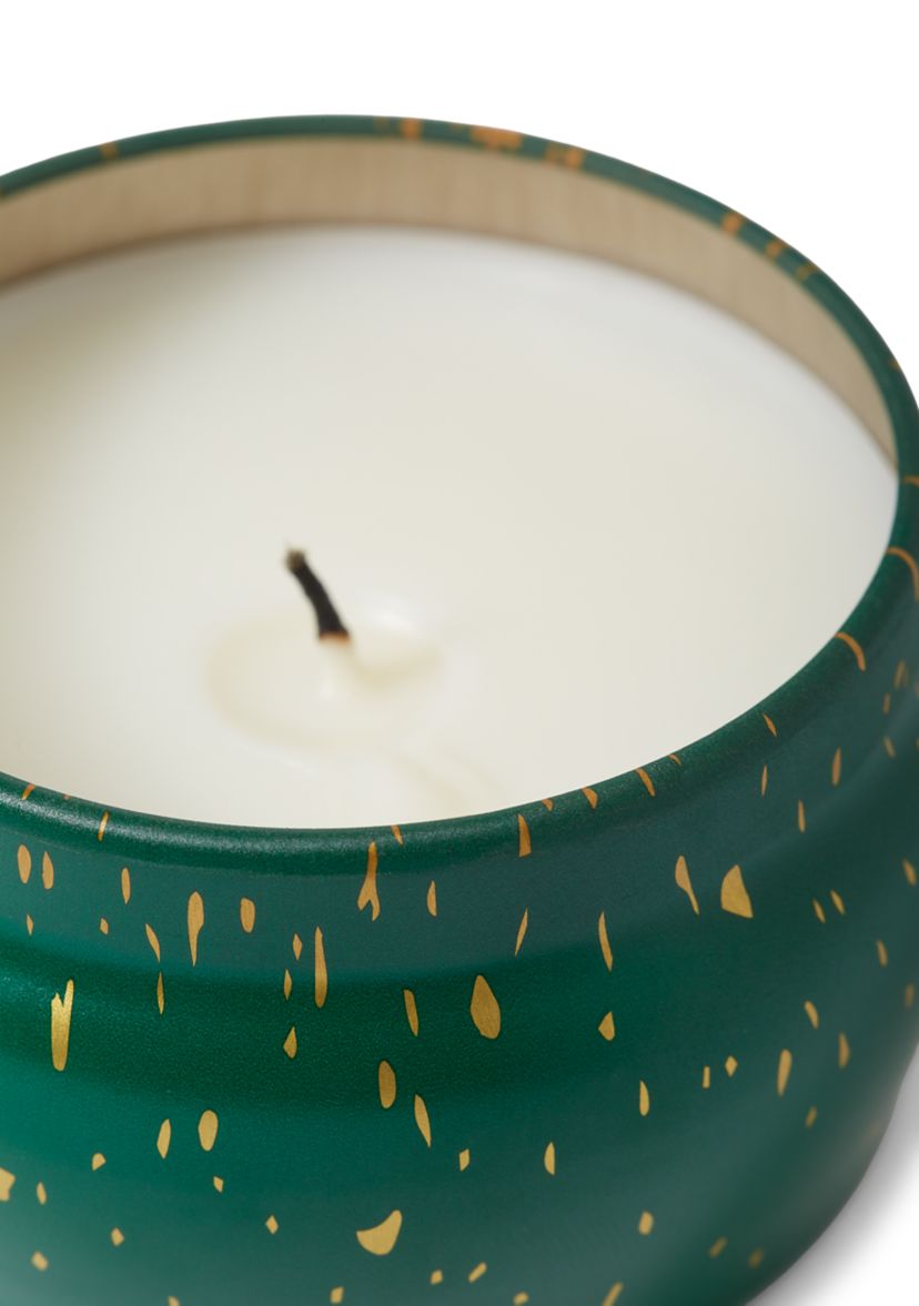 Crystal Pine Glimmer Mini Tin Candle