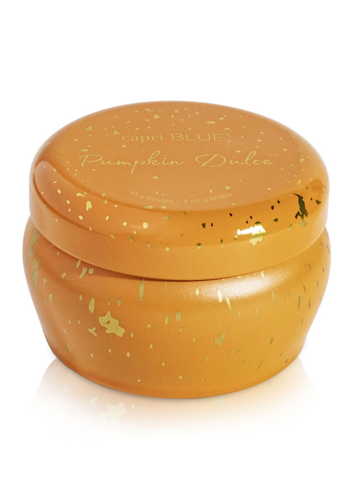 Pumpkin Dolce Scented Glimmer Mini Tin Candle
