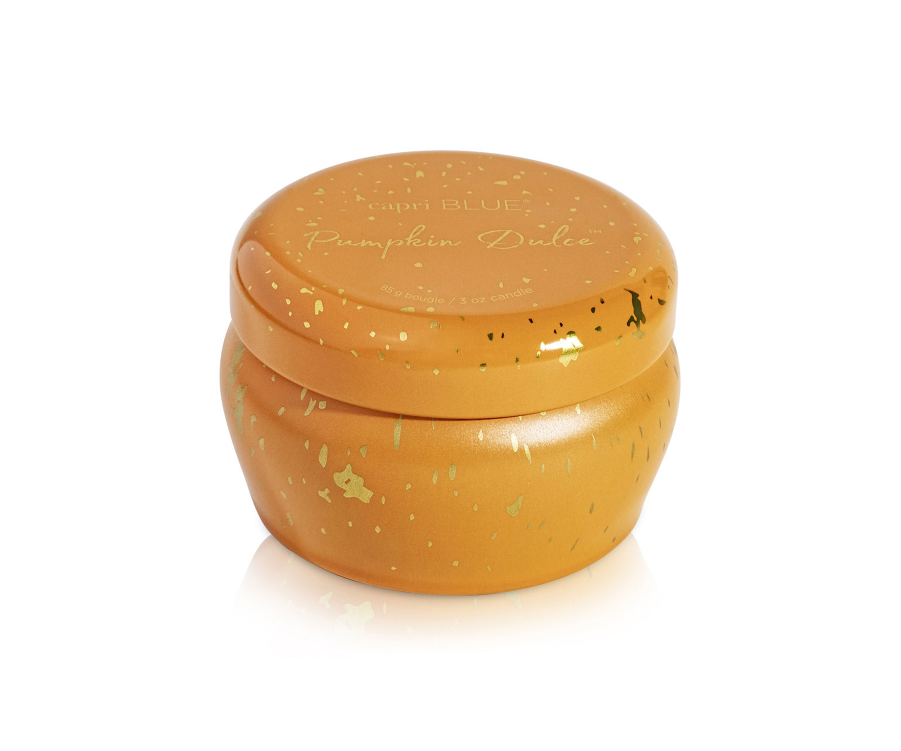 Pumpkin Dolce Scented Glimmer Mini Tin Candle