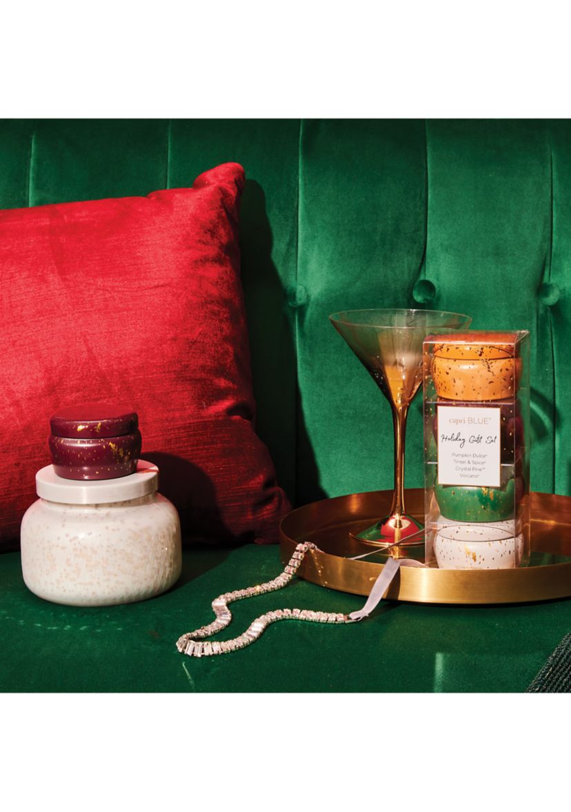 Tinsel & Spice Glimmer Mini Tin Candle