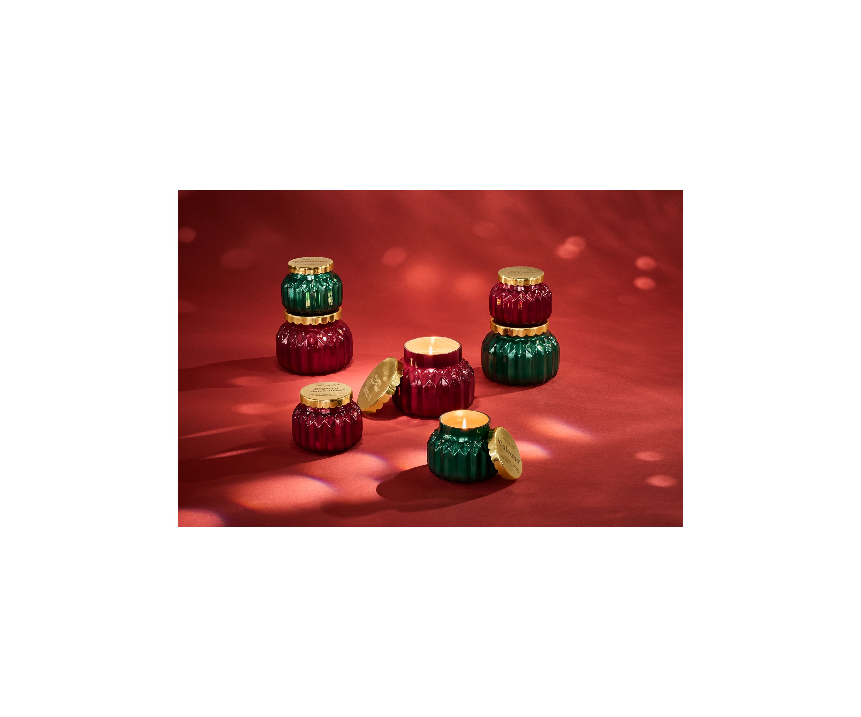 Sugared Spice Twist Scented Royal Gem Signature Candle 