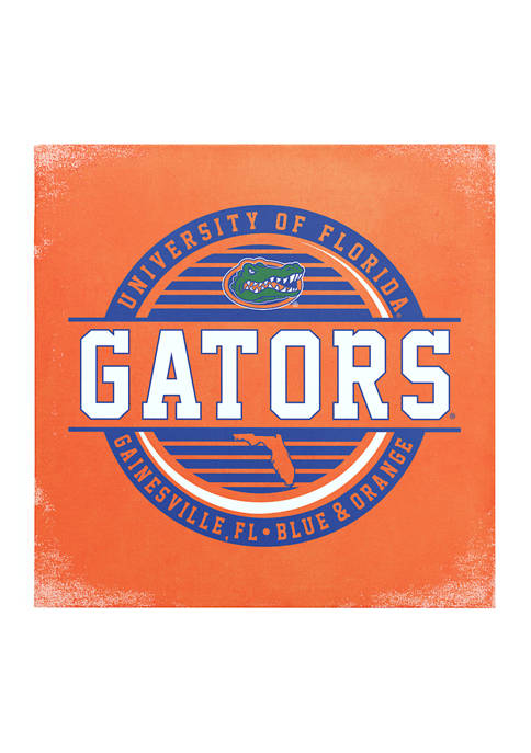 Image One NCAA Florida Gators 9x9 Canvas Wall