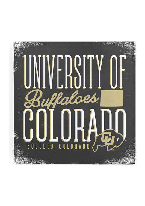Image One NCAA Colorado Buffaloes 9 in x