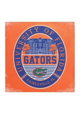 Image One Ncaa Florida Gators 12 In X 12 In Canvas Wall Art Regal Building Belk