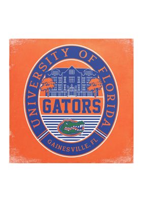 Image One Ncaa Florida Gators 12 In X 12 In Canvas Wall Art Regal Building Belk