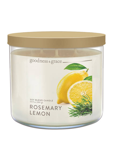 goodness & grace Rosemary Lemon Candle