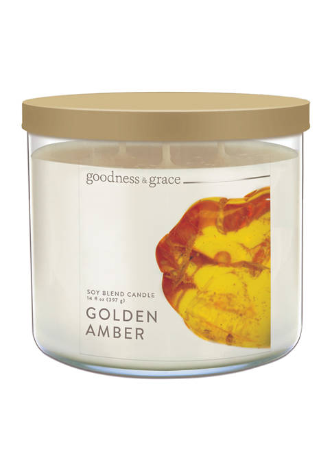 goodness & grace Golden Amber Candle