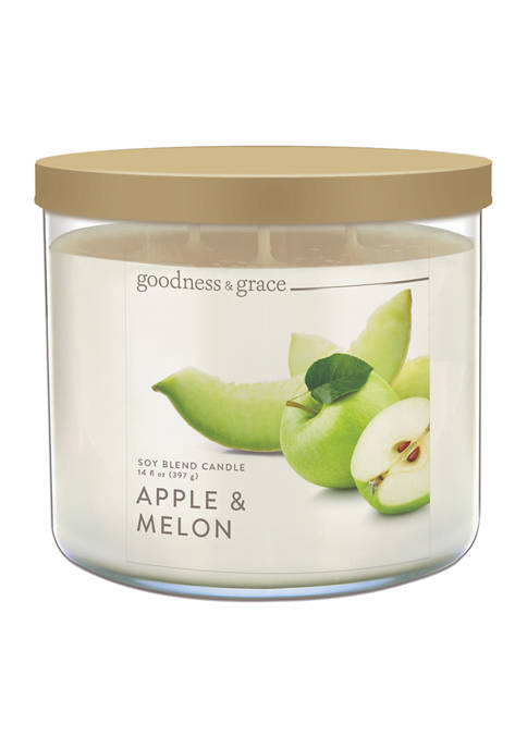 goodness & grace Apple &amp; Melon Candle