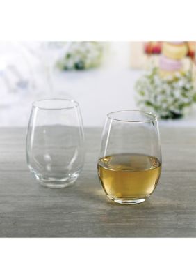 Stemless Wine Glasses - Set of 4