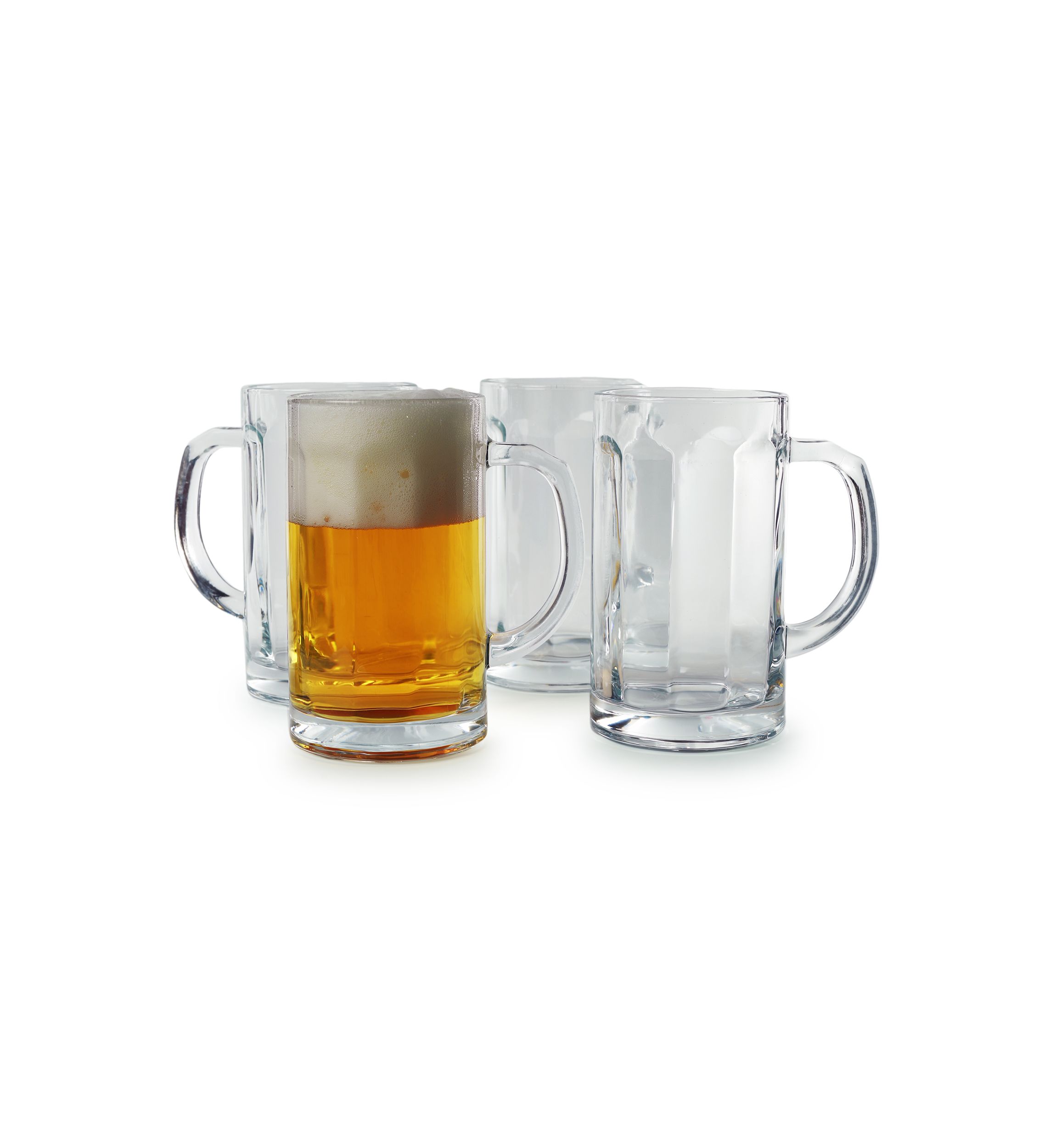 Set of 2 Downtown Pub Beer Mugs 