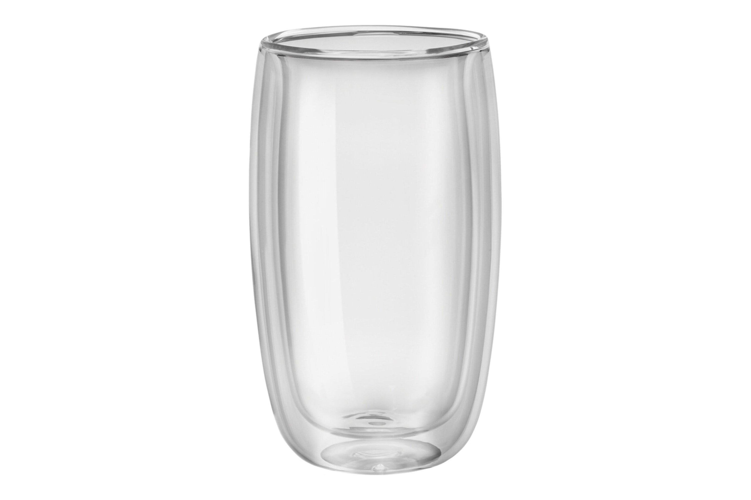 Sorrento 8pc Double Wall Glass Latte Set