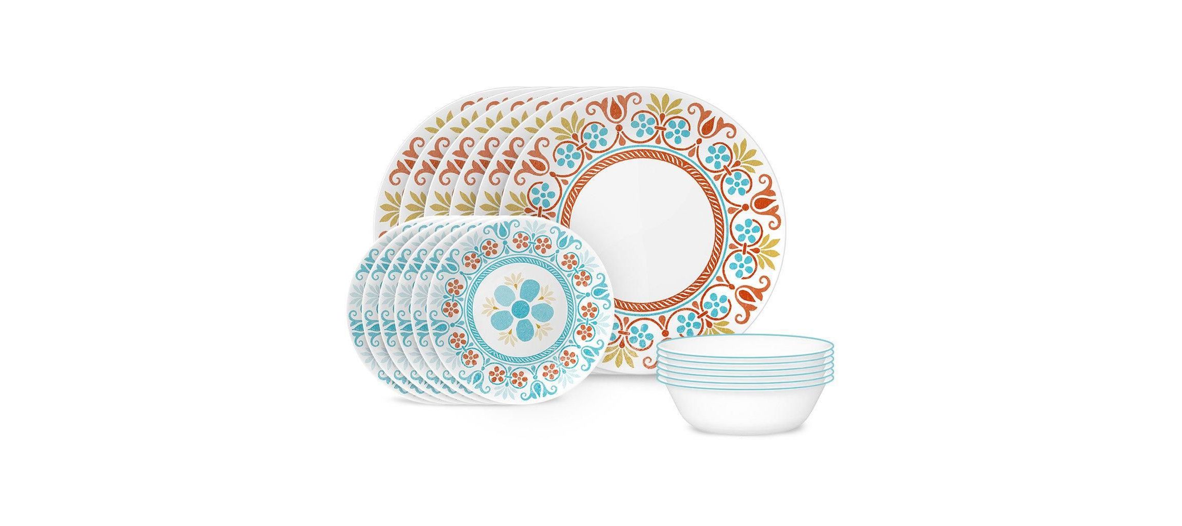 Global Collection Terracotta Dreams 18pc Dinnerware Set
