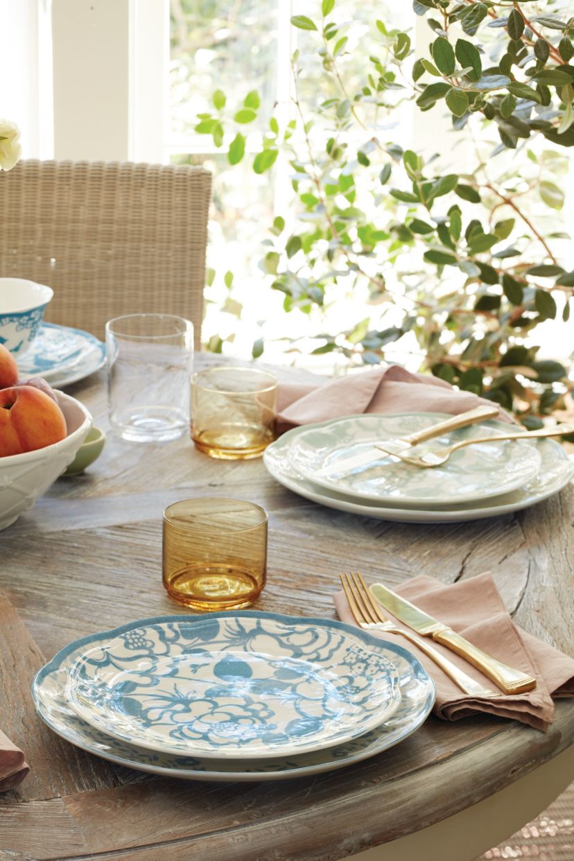 Butterfly Meadow Cottage 4-Piece Accent Plates
