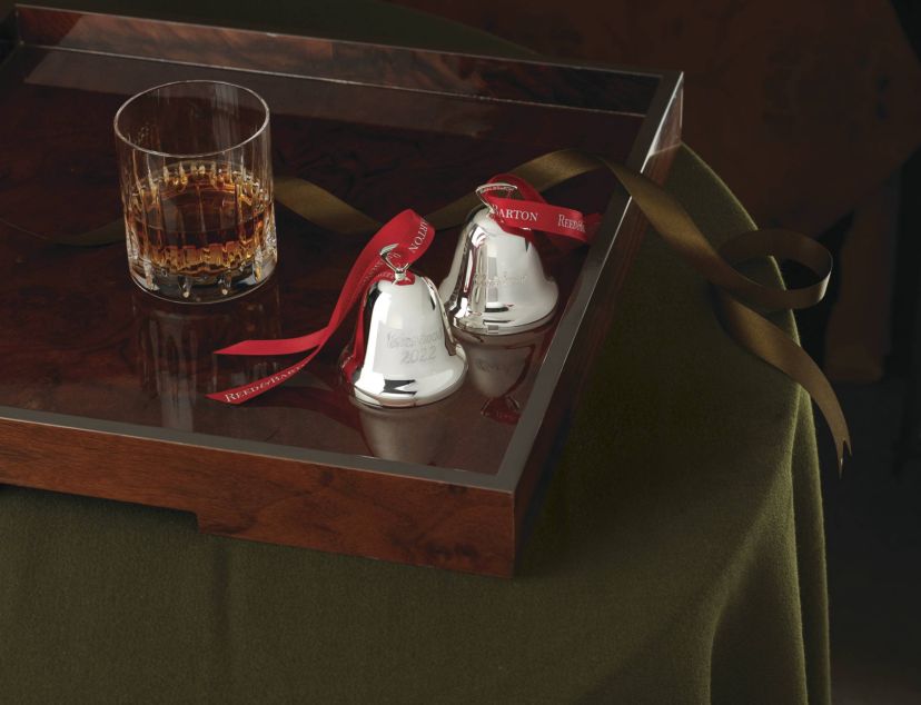Ringing in the Season&#8482; Christmas Bell Silverplate Ornament
