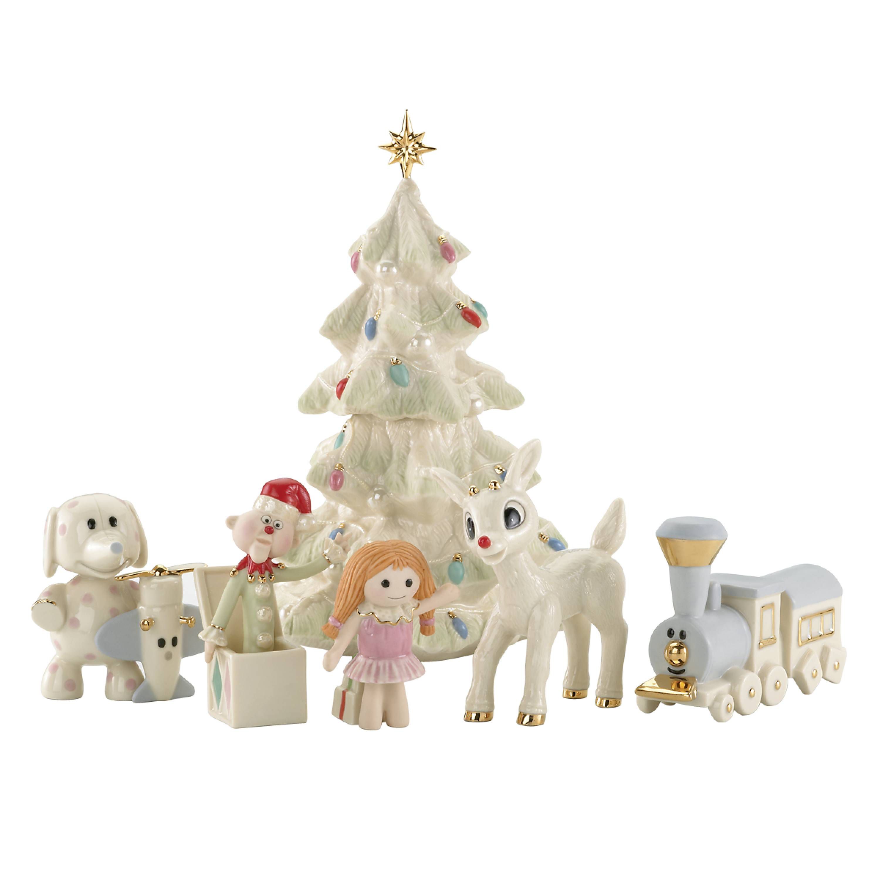 Rudolph The Red-Nosed Reindeer & The Misfit Toys 6-Piece Figurine Set