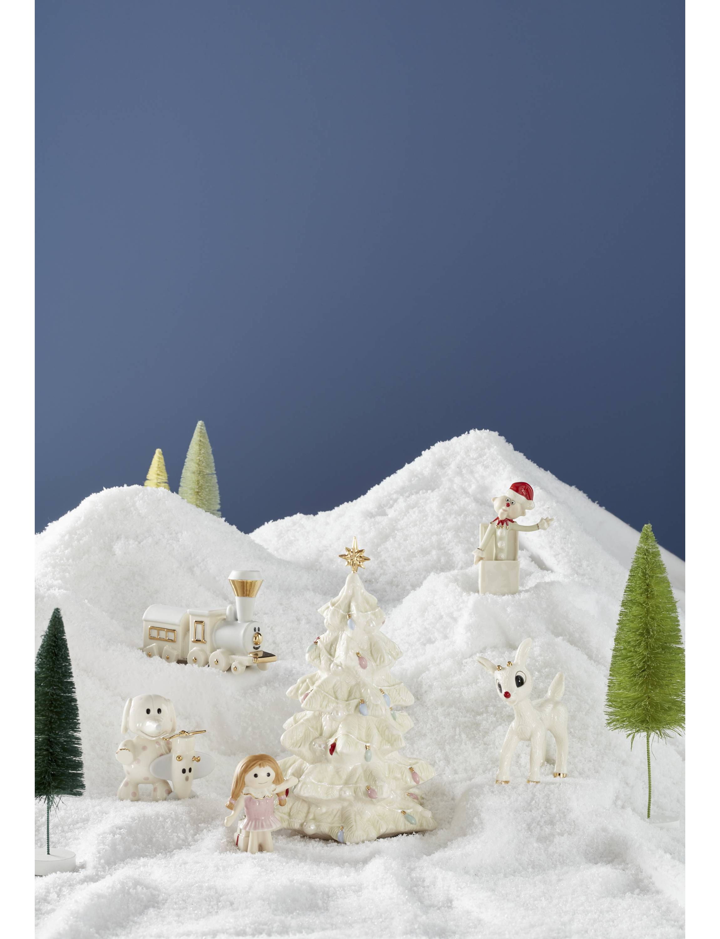Rudolph The Red-Nosed Reindeer & The Misfit Toys 6-Piece Figurine Set