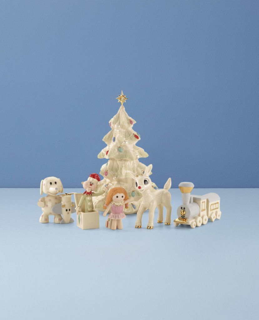 Rudolph The Red-Nosed Reindeer & The Misfit Toys 6-Piece Figurine Set