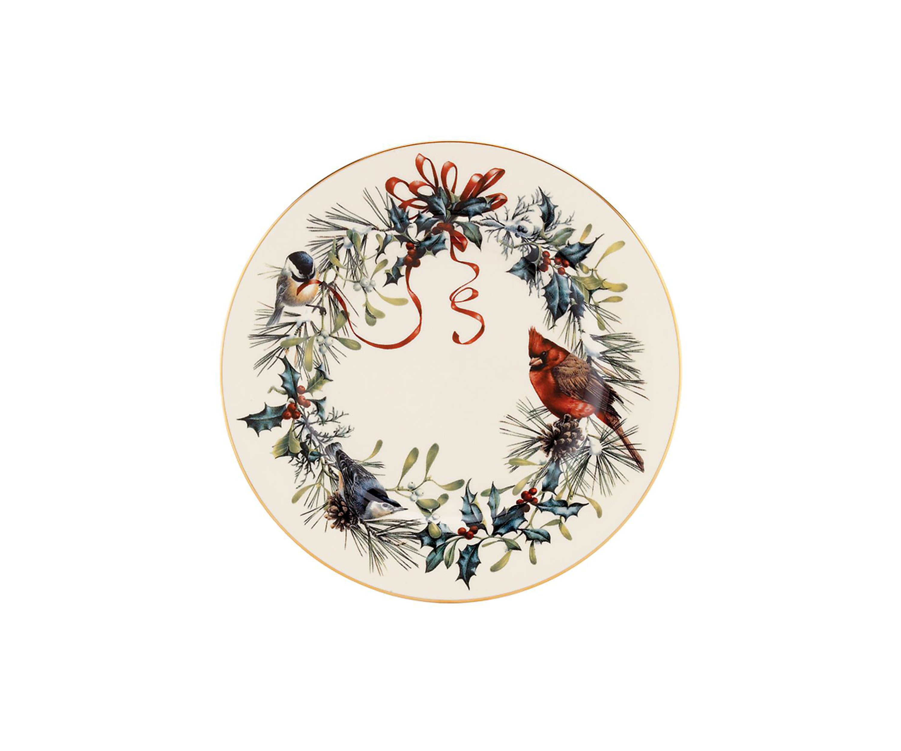 Winter Greetings 6-Piece Salad Plate Set