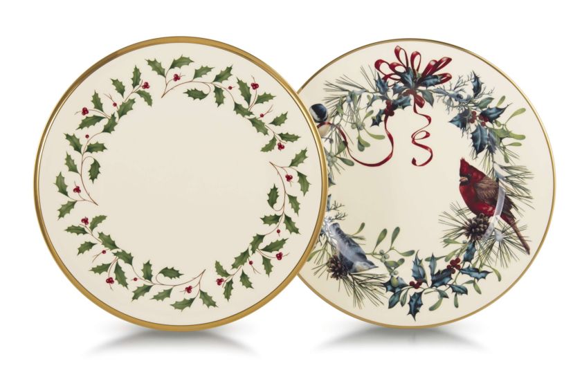 Winter Greetings 6-Piece Salad Plate Set