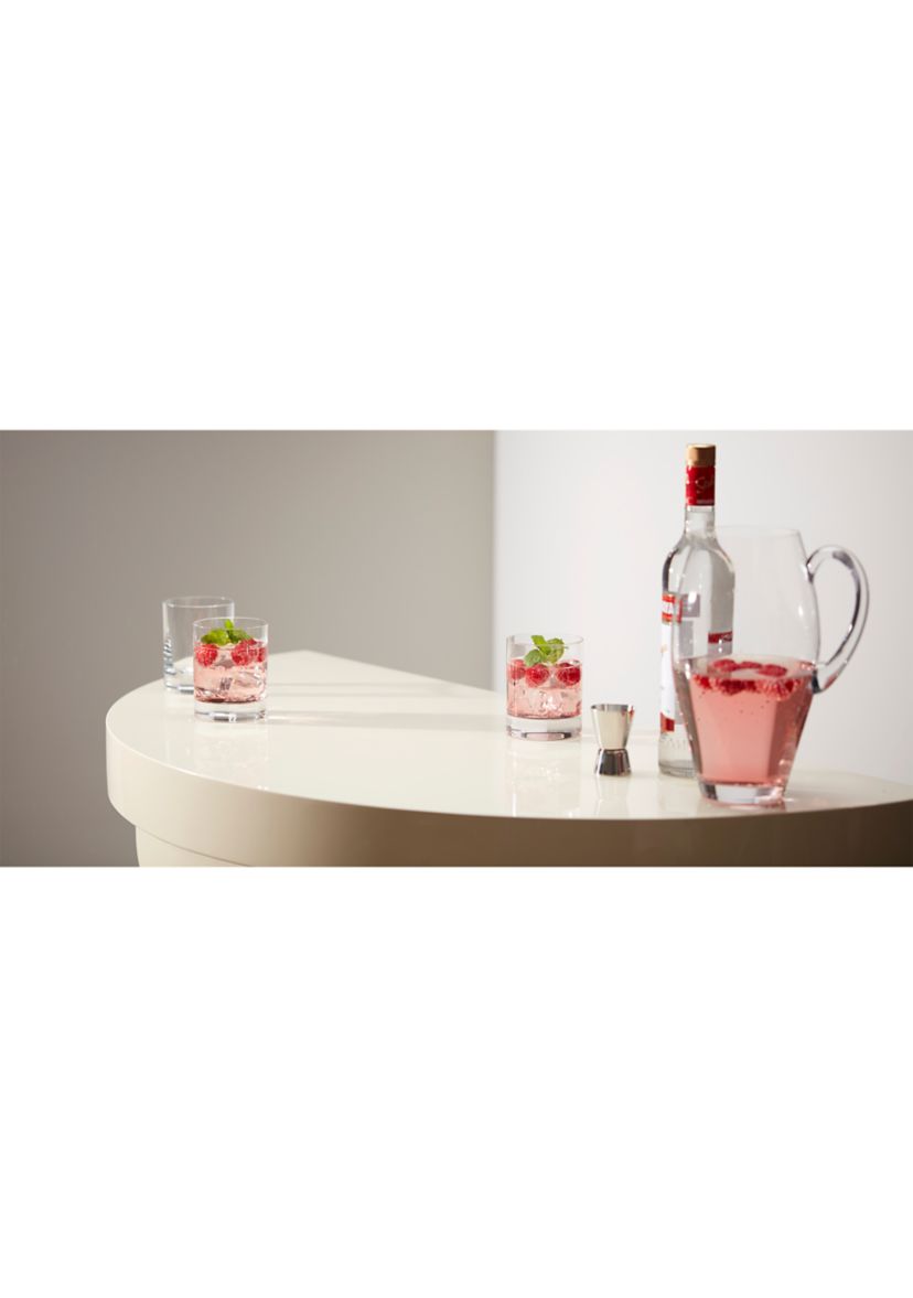 Tuscany Classics 4-Piece Cylinder Double Old Fashioned Glass Set