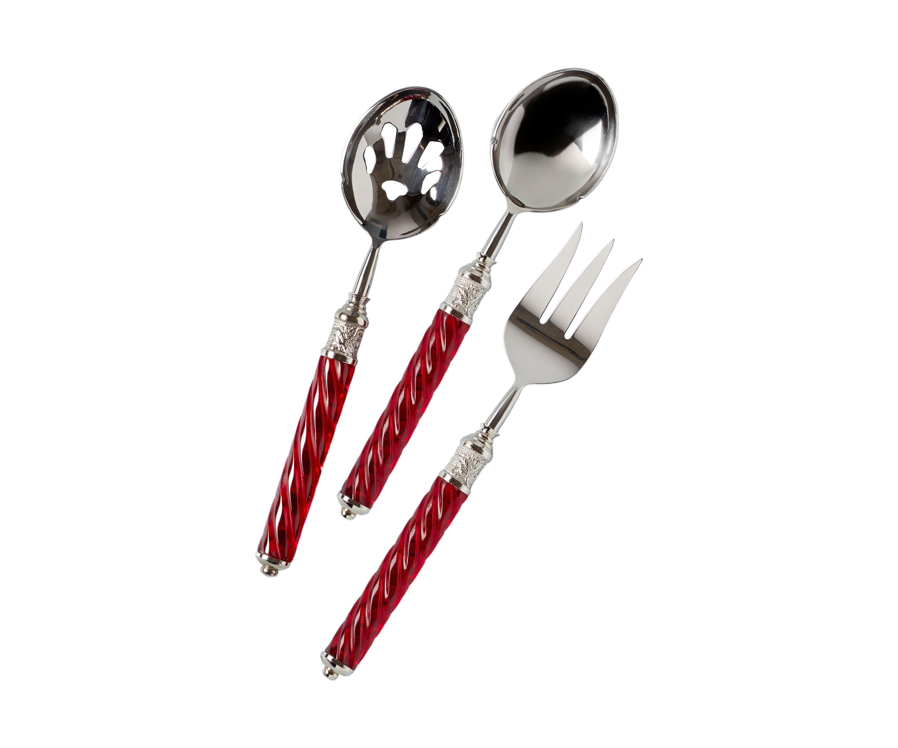 Holiday Jewel 3-Piece Serving Set