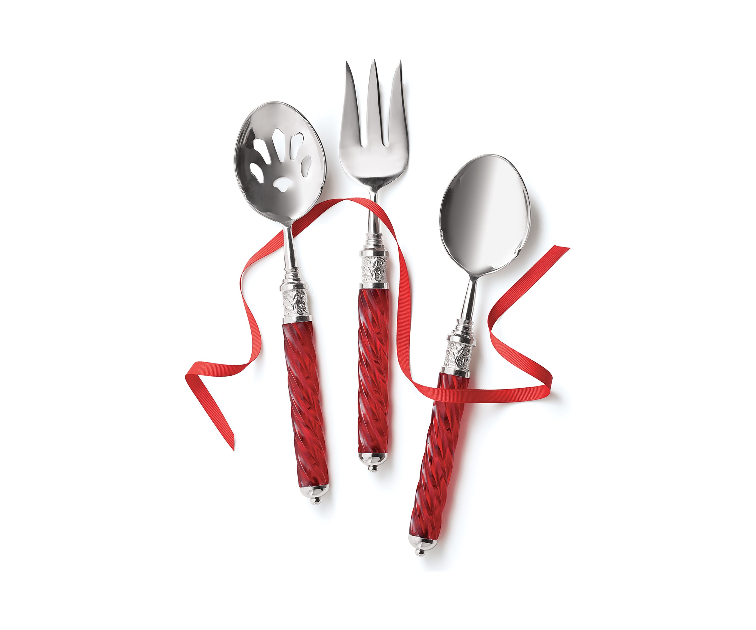 Holiday Jewel 3-Piece Serving Set