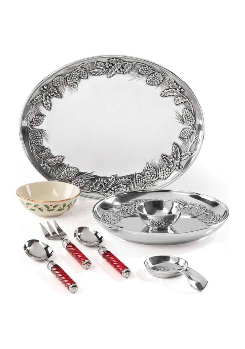 Holiday Jewel 3-Piece Serving Set