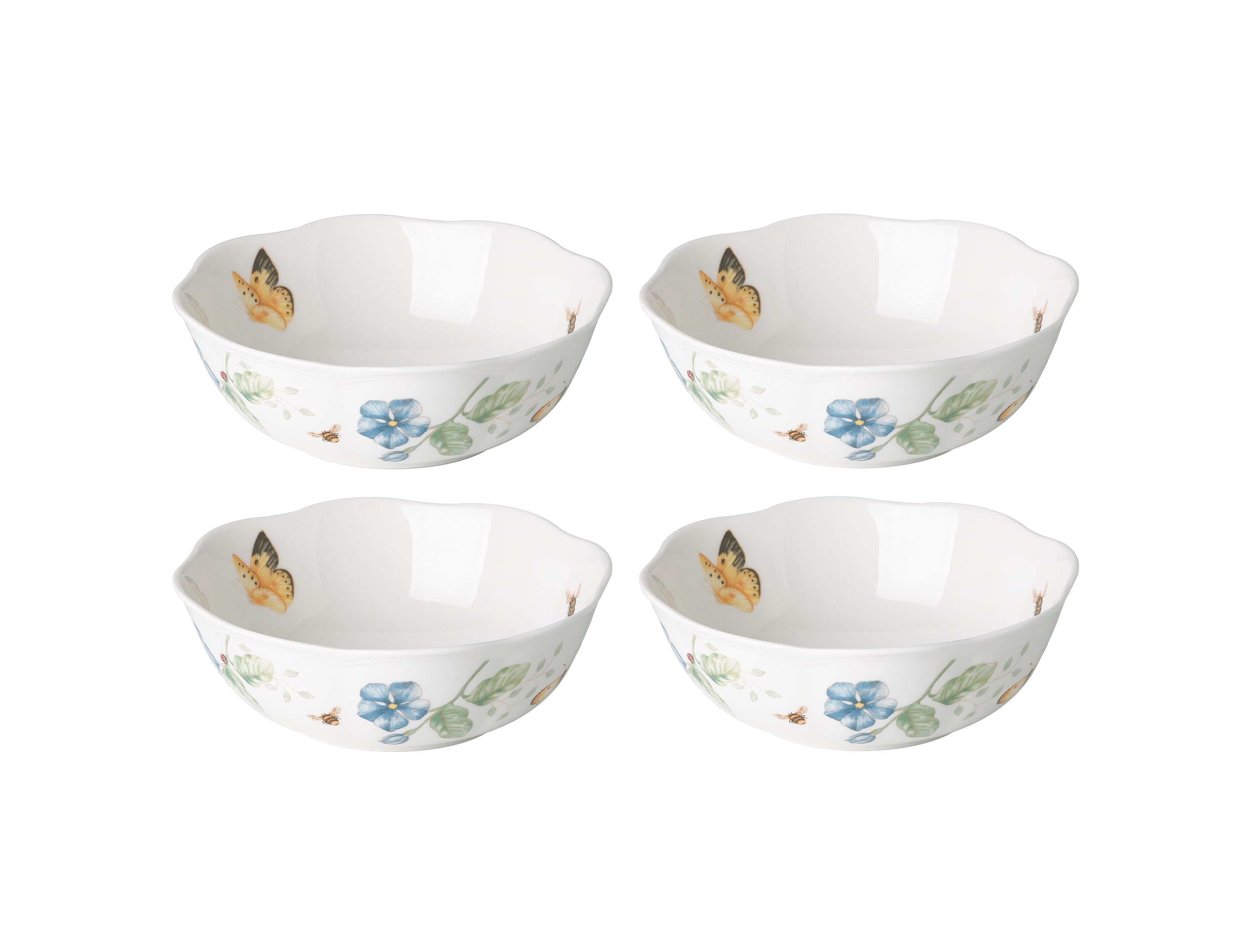 Butterfly Meadow 4-Piece All-Purpose Bowl Set