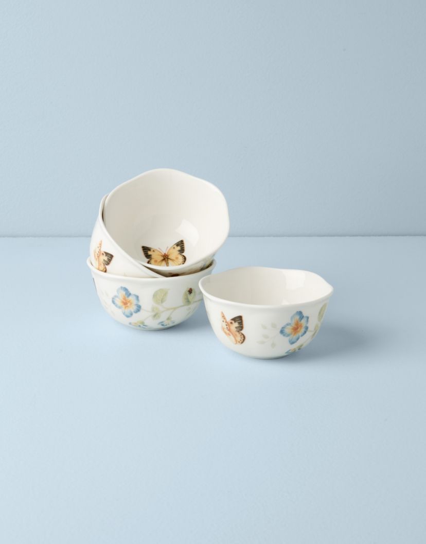 Butterfly Meadow 4-Piece Dessert Bowl Set