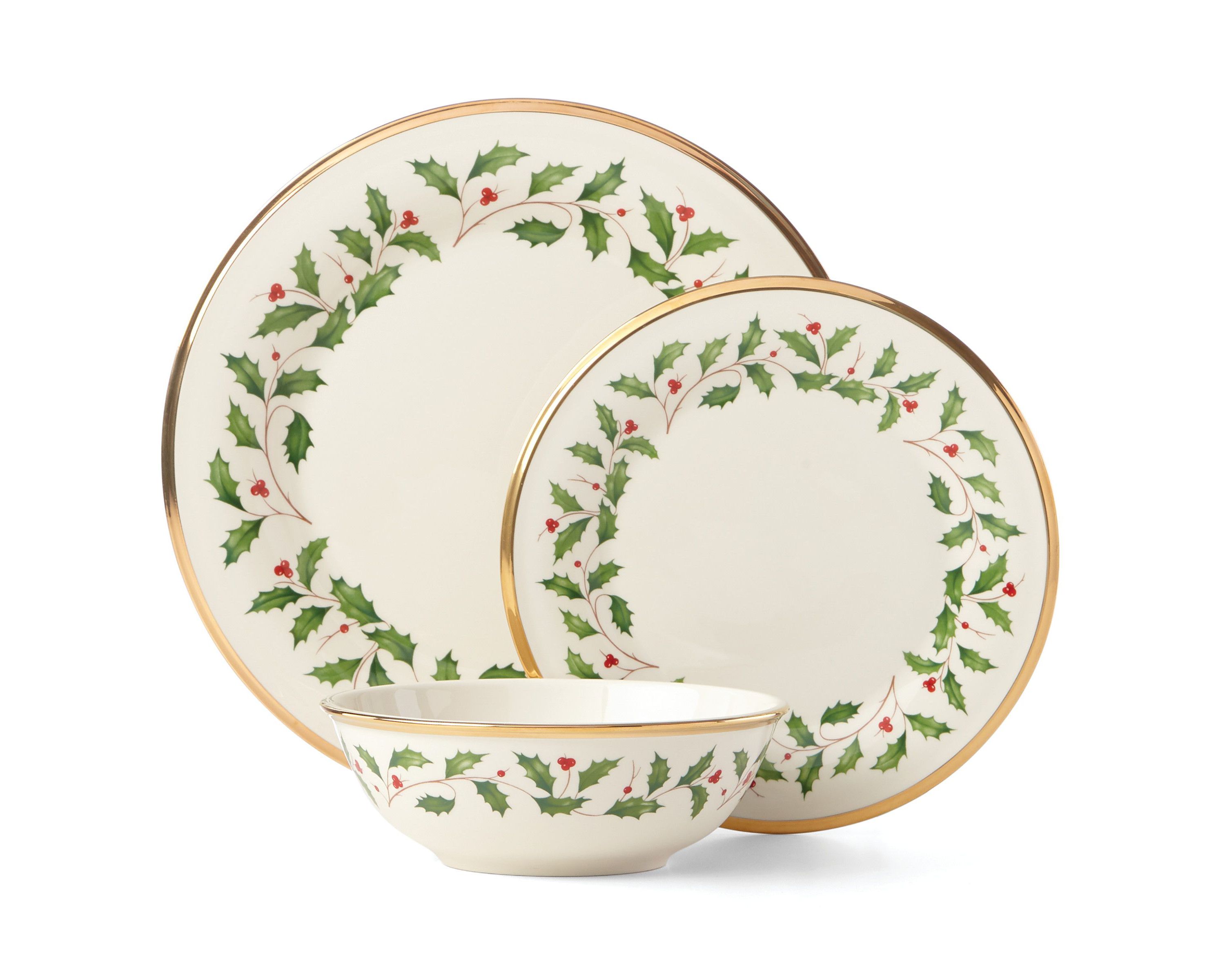 Holiday 3-Piece Place Setting
