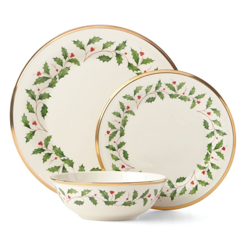 Holiday 3-Piece Place Setting