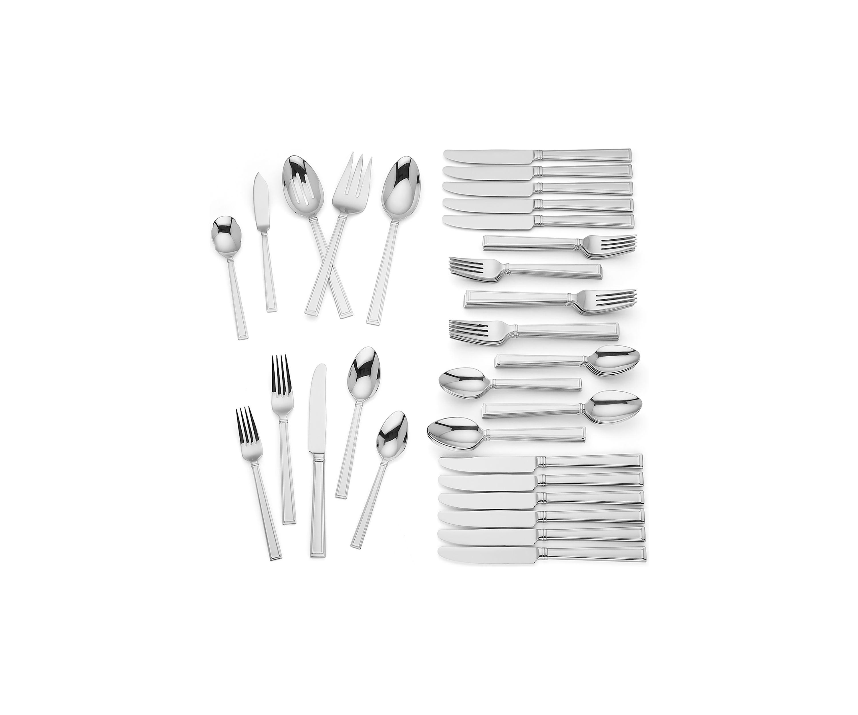 Bratton 65-Piece Flatware Set