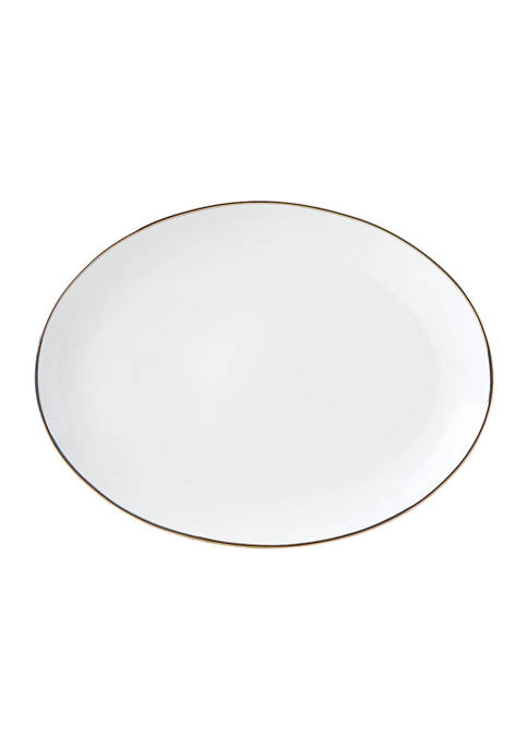 Lenox® Trianna White 14.5 Inch Serving Platter