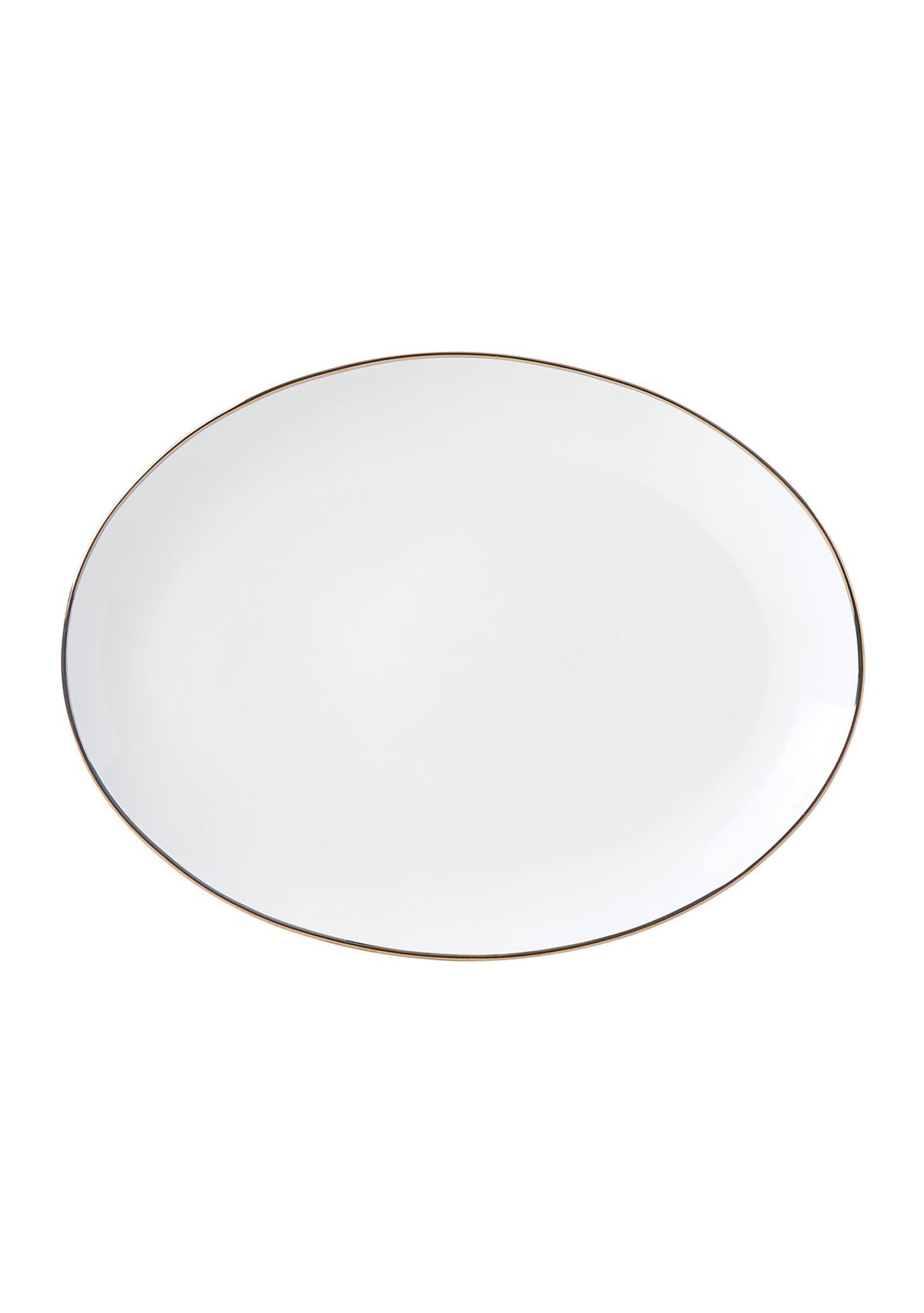 Trianna White 14.5 Inch Serving Platter