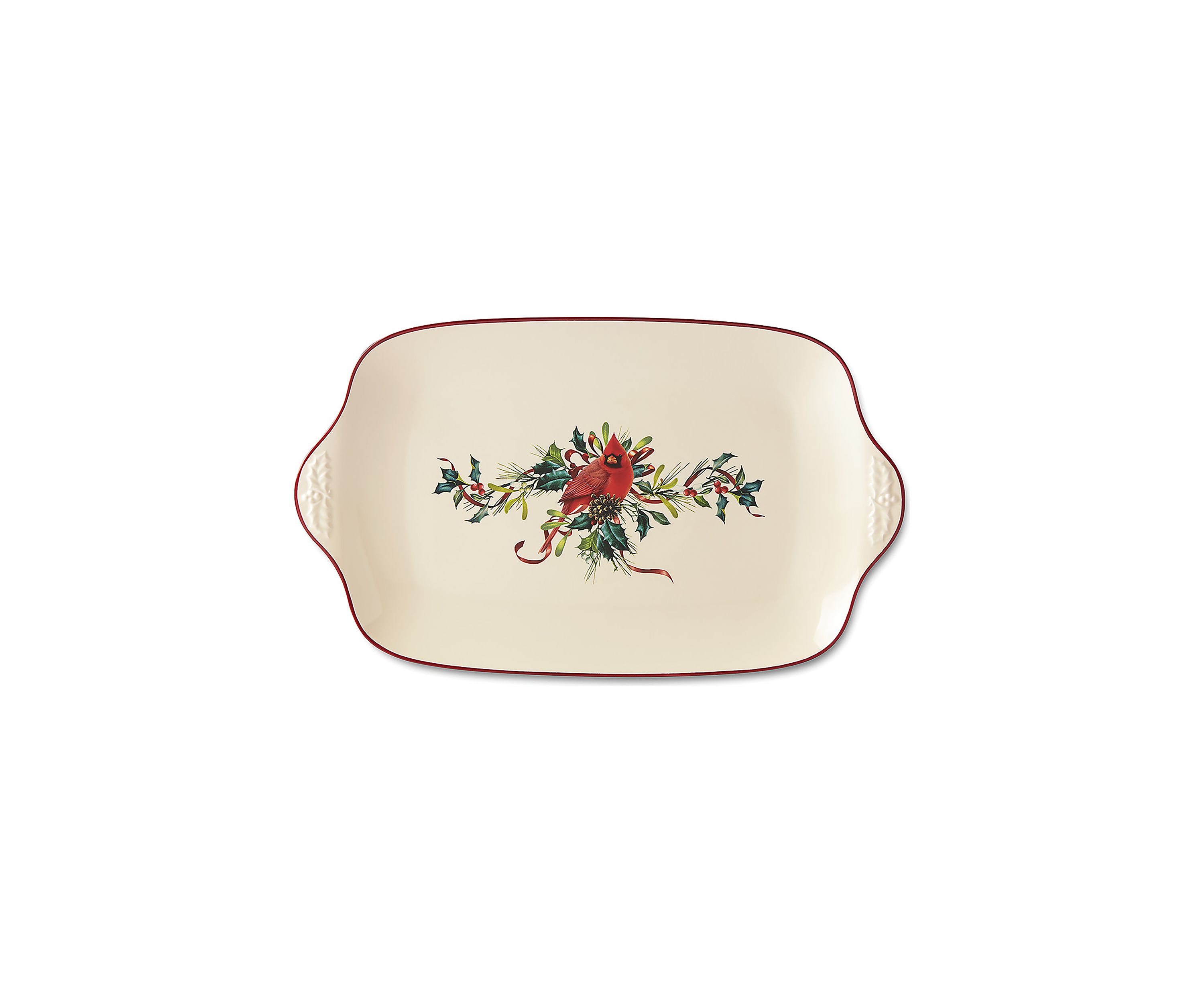 Winter Greetings Oversized Platter