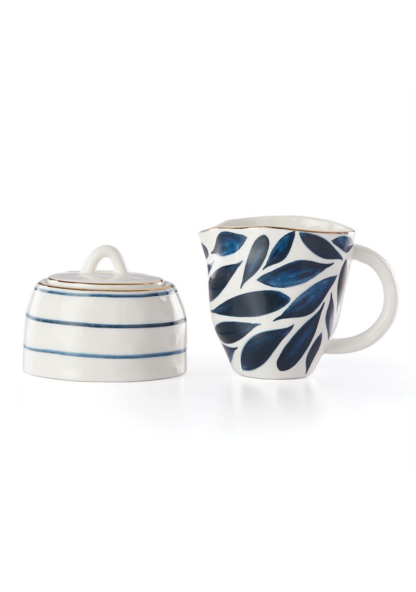 Blue Bay 2-Piece Creamer & Sugar Bowl Set