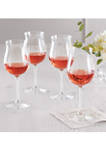 Tuscany Classics Set of 4 Rose Glasses