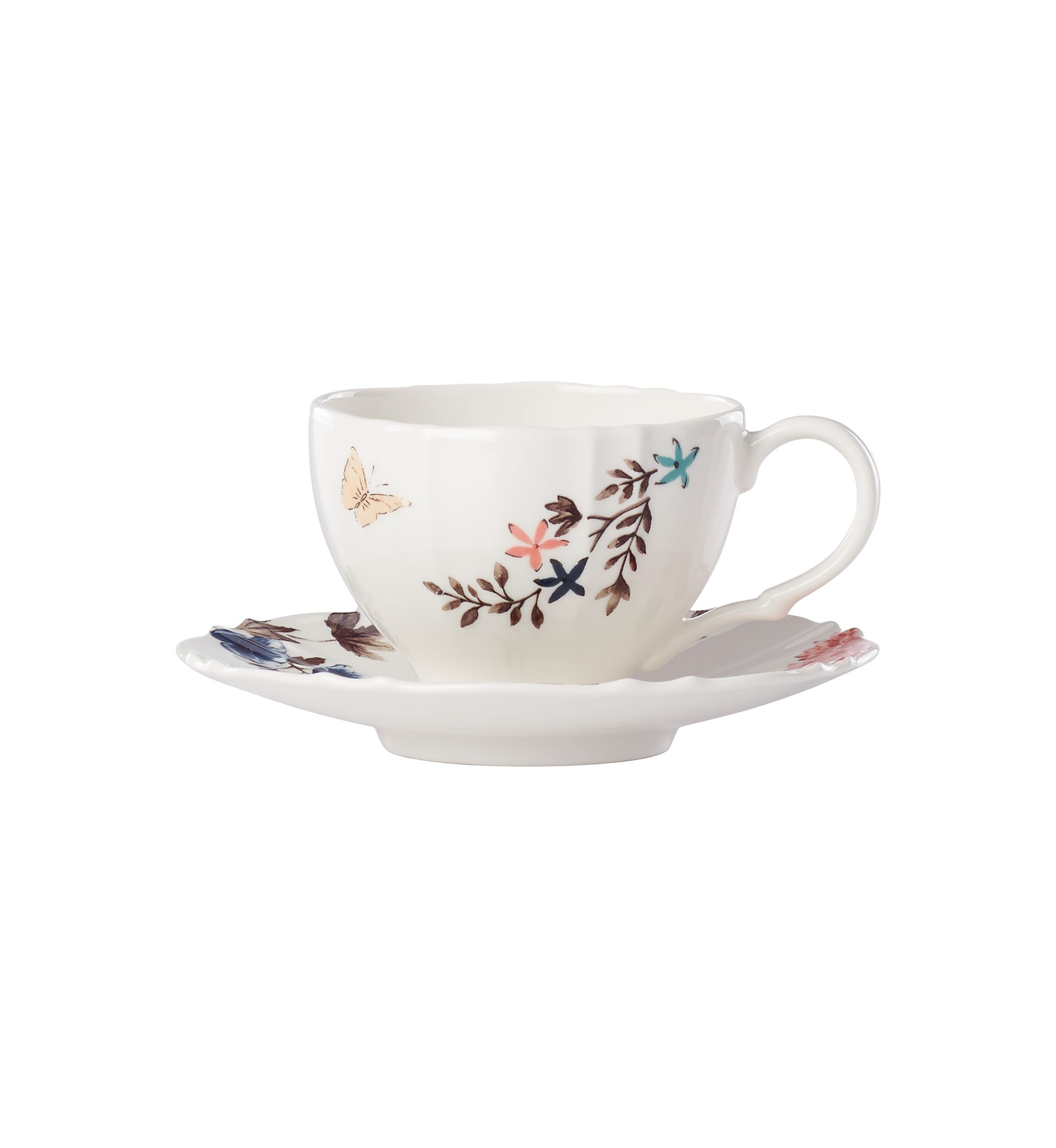 Sprig & Vine Teacup & Saucer