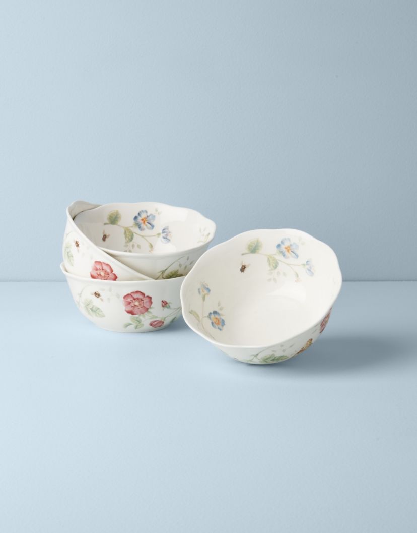 Butterfly Meadow 4-Piece Large All-Purpose Bowl Set
