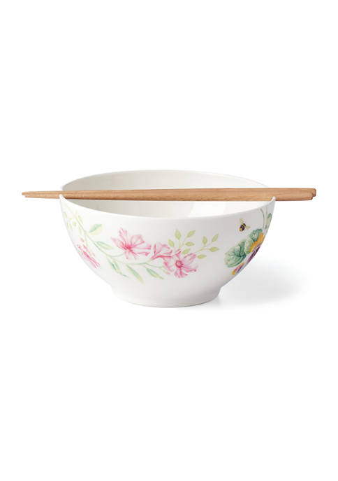 Lenox® Butterfly Meadow Bowl &amp; Chopsticks