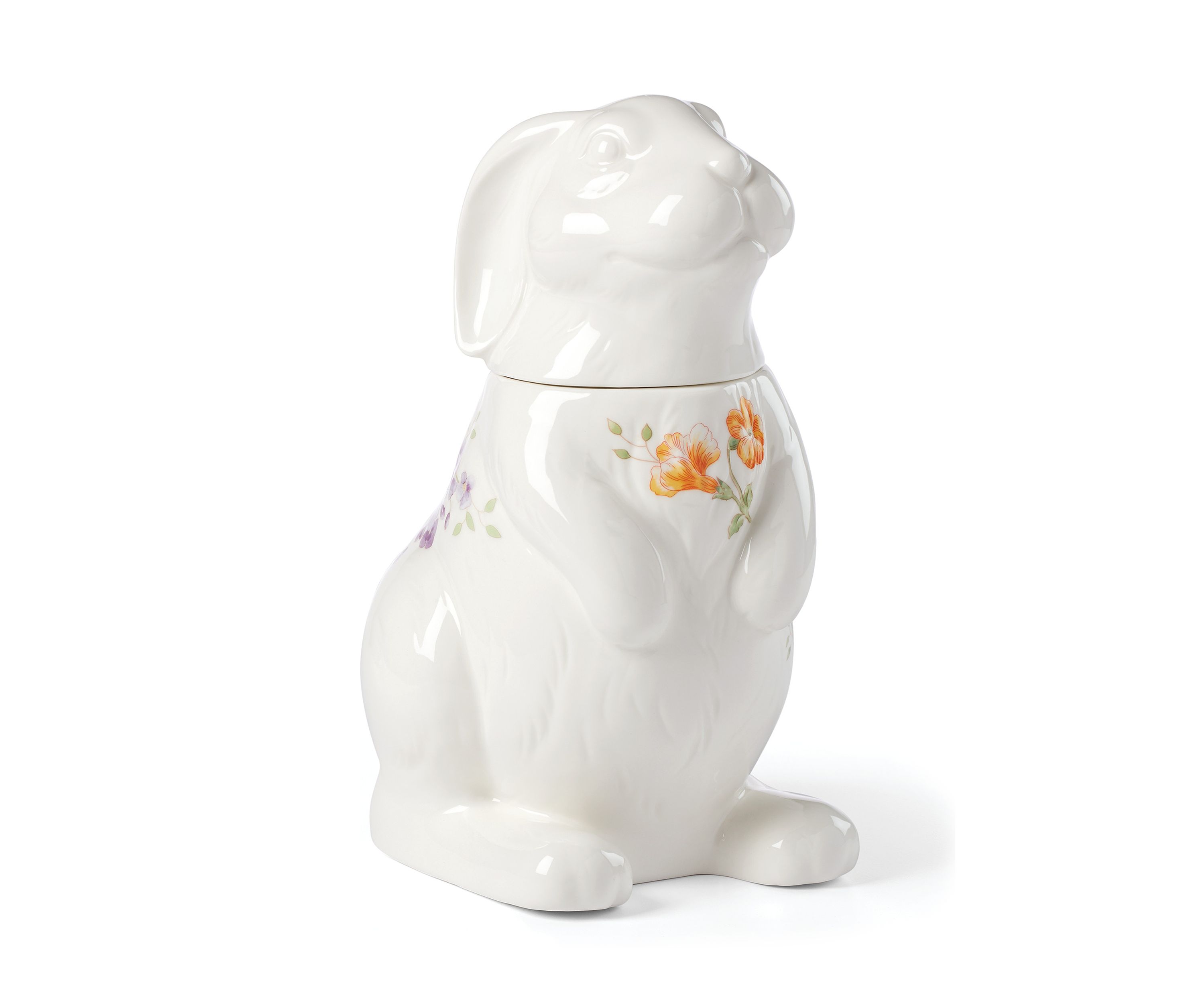 Butterfly Meadow Bunny Cookie Jar