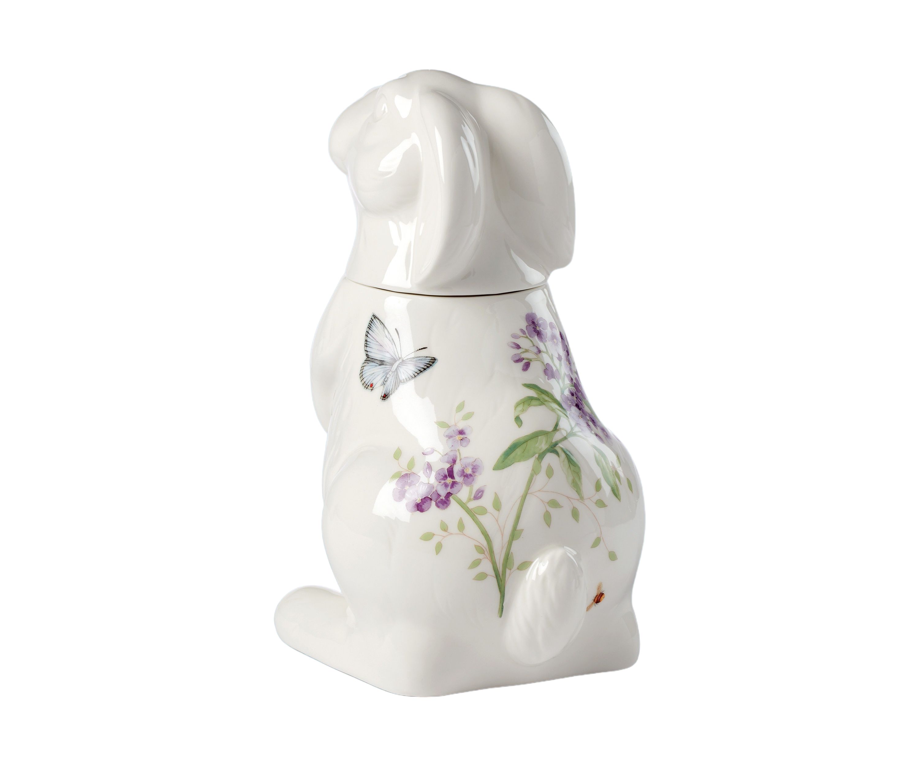 Butterfly Meadow Bunny Cookie Jar