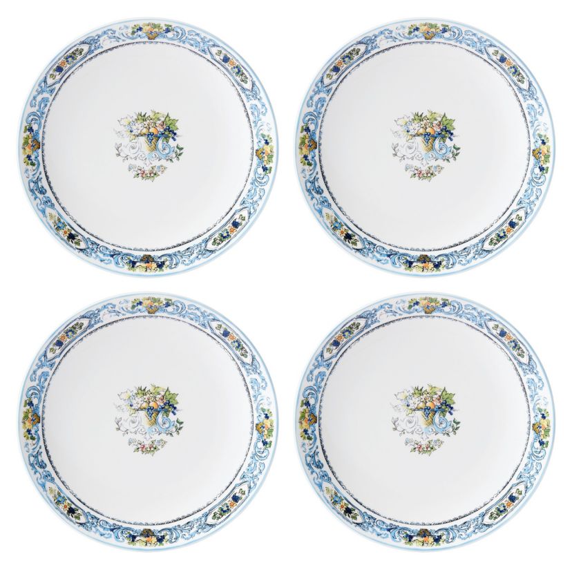 Autumn Studio 4-Piece Dinner Plate Set