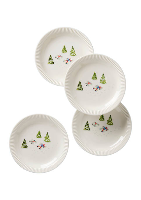 Lenox® Profile Snow Day Set of 4 Accent