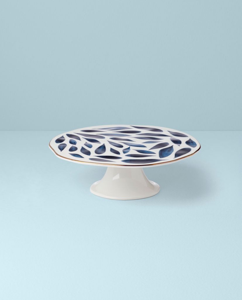 Blue Bay Cake Plate